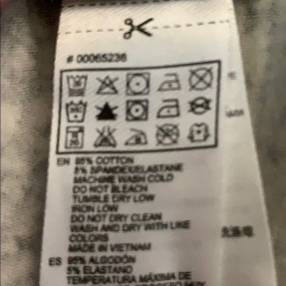 F21 Black & Tan Printed Leggings - Picture 3 of 3